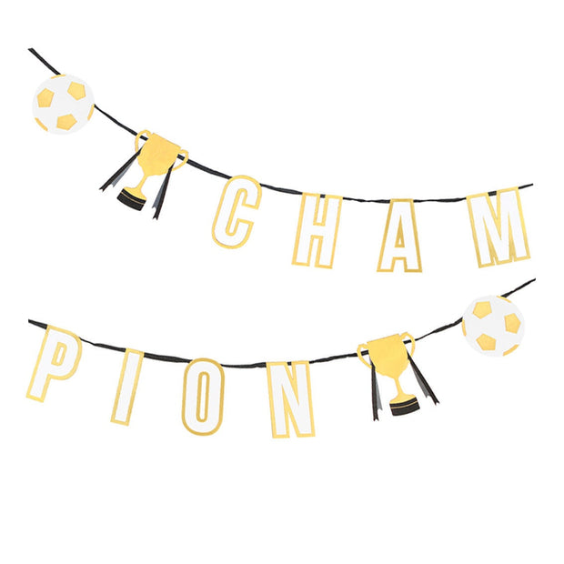 Football Birthday Party Banner