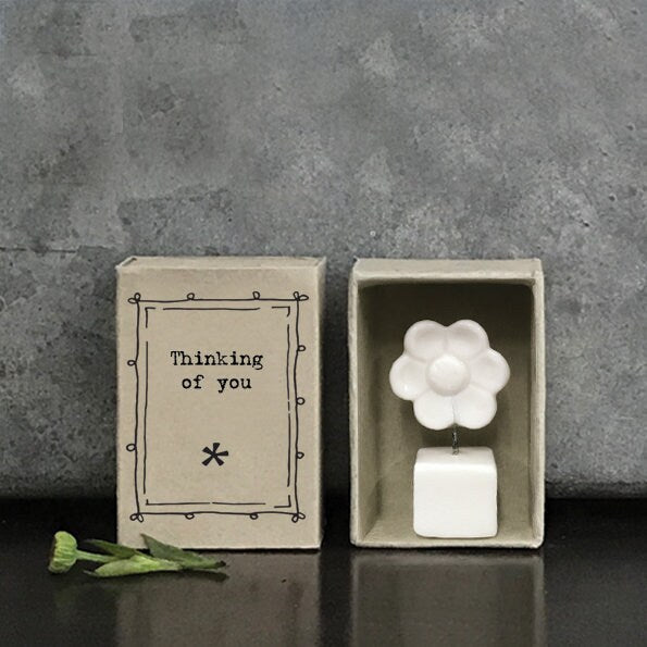 Thinking of you Matchbox Bereavement Gift - East of India