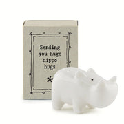 Hippo Hug Matchbox Gift - East of India