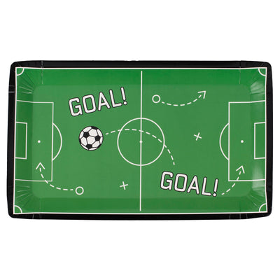 8 Football Pitch Party Plates