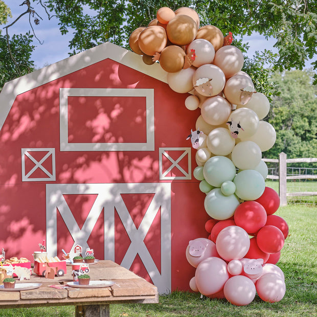 Farm Animal Balloon Garland Arch Kit
