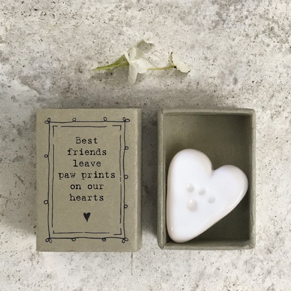 Pet Loss Memorial Matchbox Gift - East of India