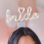 Light Up Bride Hen Party Headband