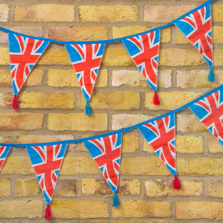 3m Union Jack Fabric Flag Buntinget Party Decor