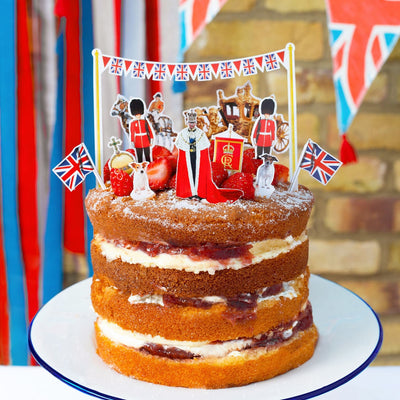 12 Kings Coronation Cake Toppers