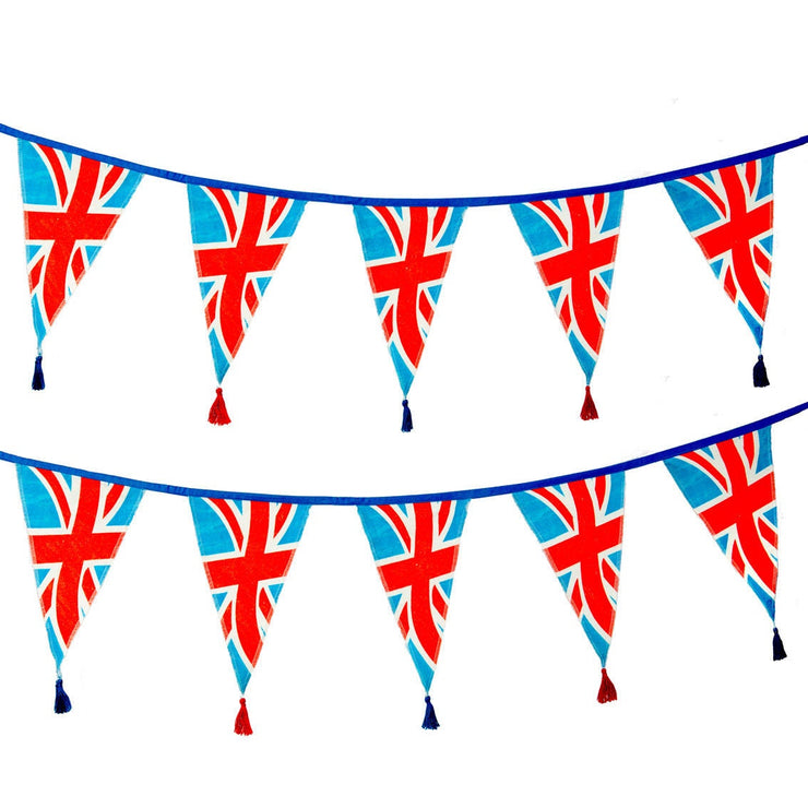 3m Union Jack Fabric Flag Buntinget Party Decor