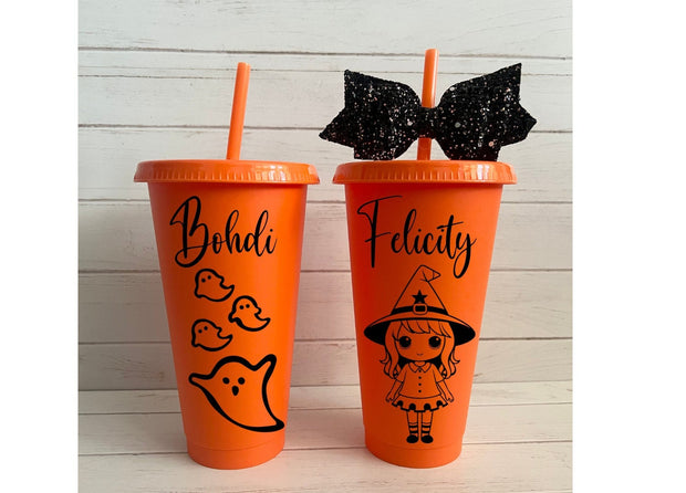 Personalised Halloween Cold Cup Tumbler