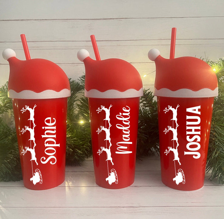 Personalised Christmas Tumbler Cold Cup